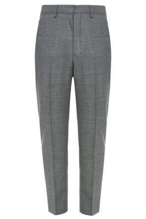 Pleat-front trousers with tapered leg, zdjęcie 1 Pleat-front trousers with tapered leg od Ami Alexandre Mattiussi